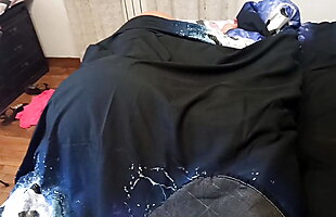 I spy on my friend's wife while she sleeps and this happens!