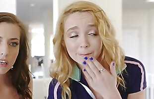 Hot Babes Swap Dads For Online Sex Video